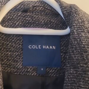 Cole Haan Tweed Coat